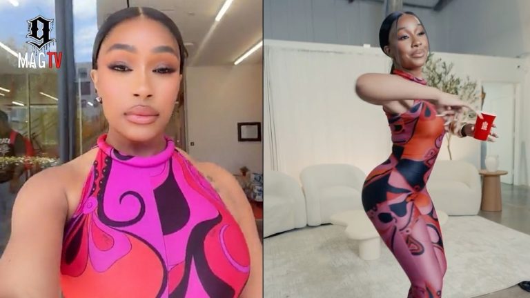 Yung Miami Gets Emotional After Her Song "Spend Dat" Makes The Top Ten! 