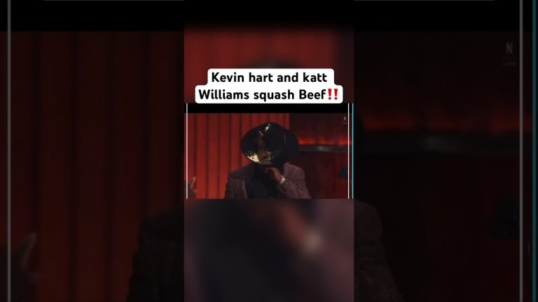 Kevin hart & Katt Williams Squash, beef on stage #kevinhart #kattwilliams