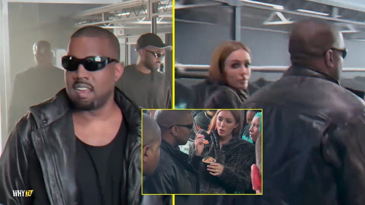Kanye West And Bianca Pulled Up To North's Pop-Up Event For Her Debut EP 'n0rth4evr'