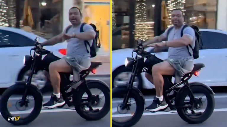Big Meech Riding Bike In The Streets Of Miami 'BMF Boss Living His Best Life In Miami'