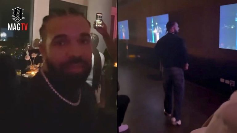 Drake Host Exclusive Watch Party For Is "Iceman" Album Release! 