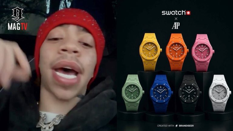 "U Look Sassy" T.I.'s Son King Reacts To AP's $300 Swatch Collab! 