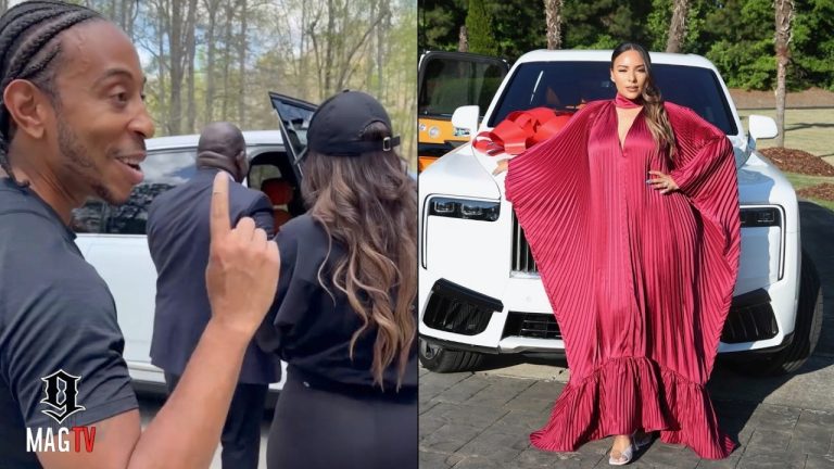 Ludacris Surprises Wife Eudoxie With A $500K Rolls Royce Cullinan For Her 40th B-Day! 