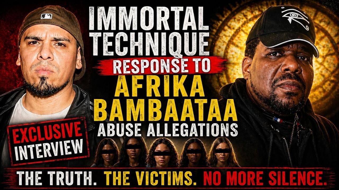 Immortal Technique GOES OFF On Afrika Bambaata