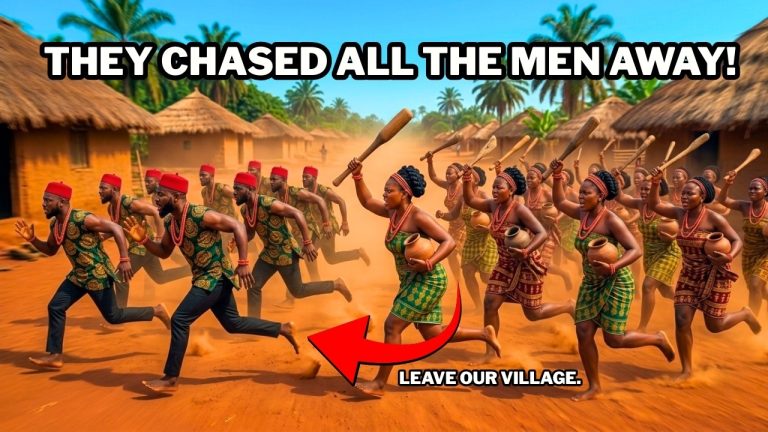 THEY CHASED ALL THE MEN AWAY FROM THE VILLAGE - YOU WONT BELIEVE WHY!