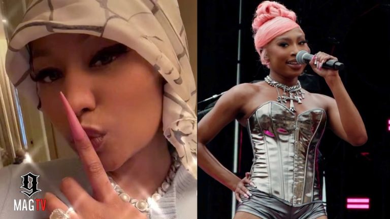 "Mandatory Slap" Nicki Minaj Breaks Her Silence After Trolls Compare Her To Trim! 