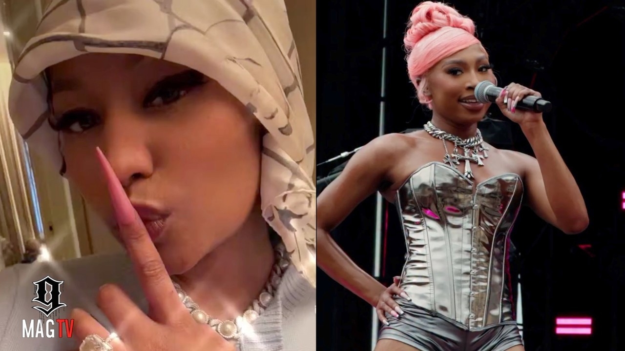 "Mandatory Slap" Nicki Minaj Breaks Her Silence After Trolls Compare Her To Trim!