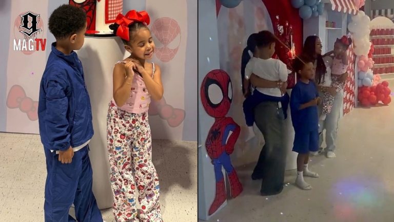 G Herbo & Wife Taina Host Dual B-Day Party For Their Son Essex & Daughter Emmy! 