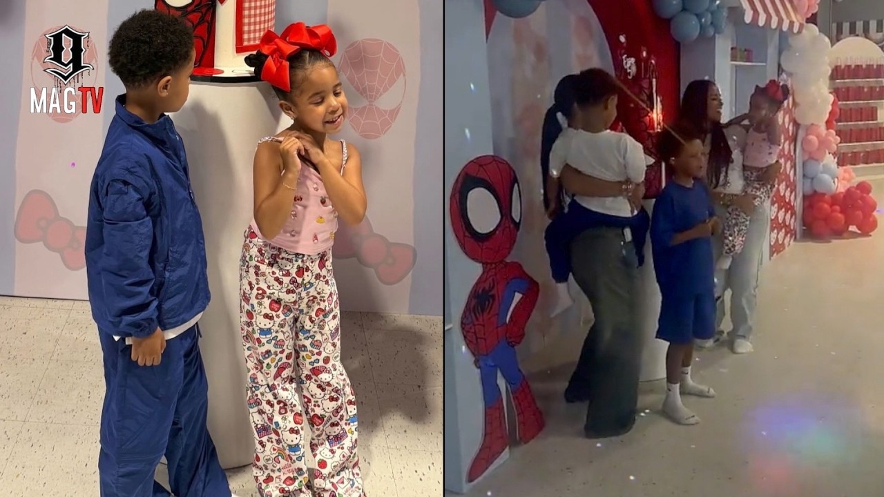 G Herbo & Wife Taina Host Dual B-Day Party For Their Son Essex & Daughter Emmy!