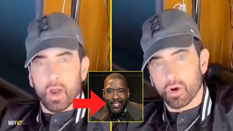 Eminem Sends Message To Adam Blackstone After Being Inducted Into The 2026 Philly Walk Of Fame