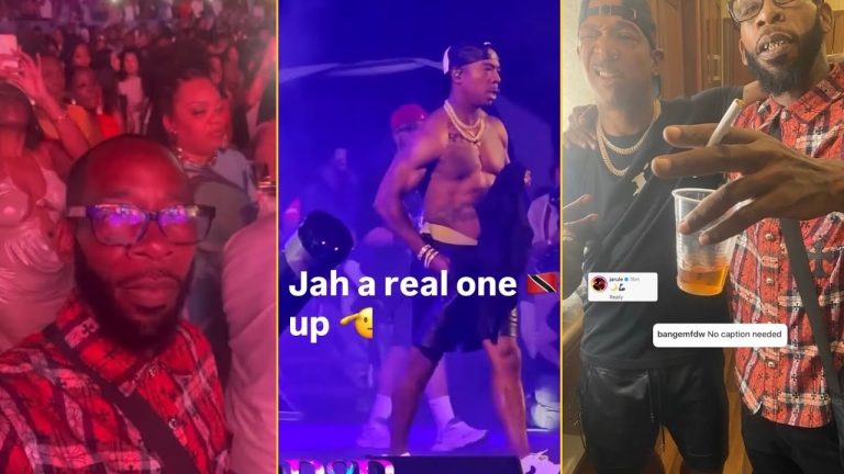 Former G-Unit Member Bang Em Smurf Runs Into Ja Rule In Trinidad Show And Says Ja Is The Real Guy