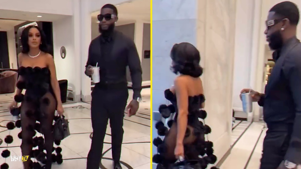 Gucci Mane And His Wife Keyshia Ka'oir Pulled Up For Trap Orchestra Show And Showing Off The Outfit