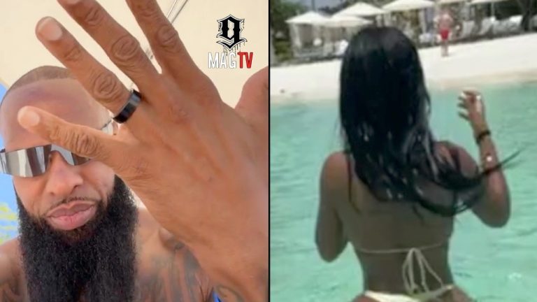 Slim Thug Responds To Trolls Claiming He Married His Sugar Baby! 