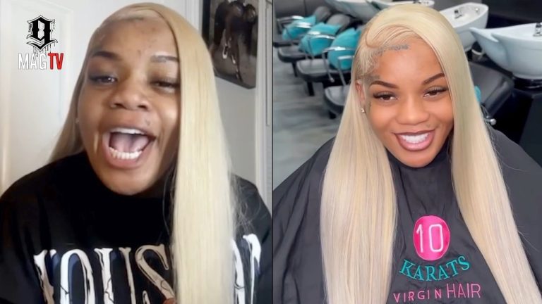 "Insanity" Glorilla's Sister Victoria Claps Trolls After Getting Complete Blonde Makeover! 