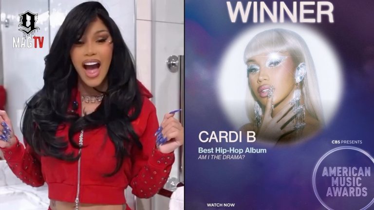 "I'm Gonna Attend Next Year" Cardi B Reacts To Winning 3 American Music Awards! 