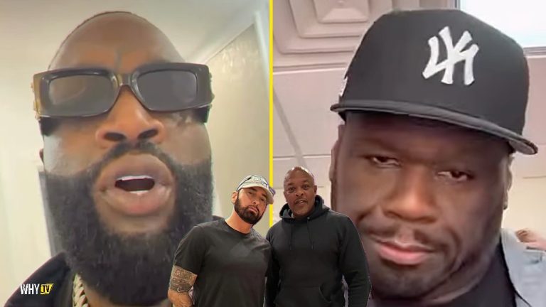 Rick Ross Dissing 50 Cent And Tells That Eminem And Dr. Dre Saved Him 'You Are Nothing Without Them'