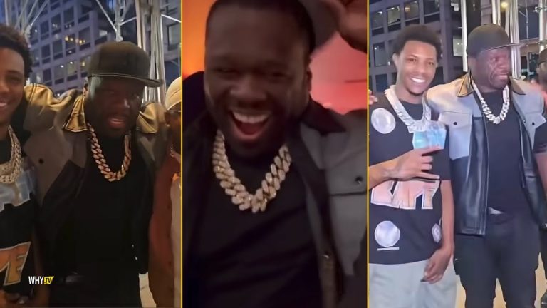 50 Cent Linked Up With Dj Self, A Boogie And G-Unit In Hotel After Shooting New Music Video