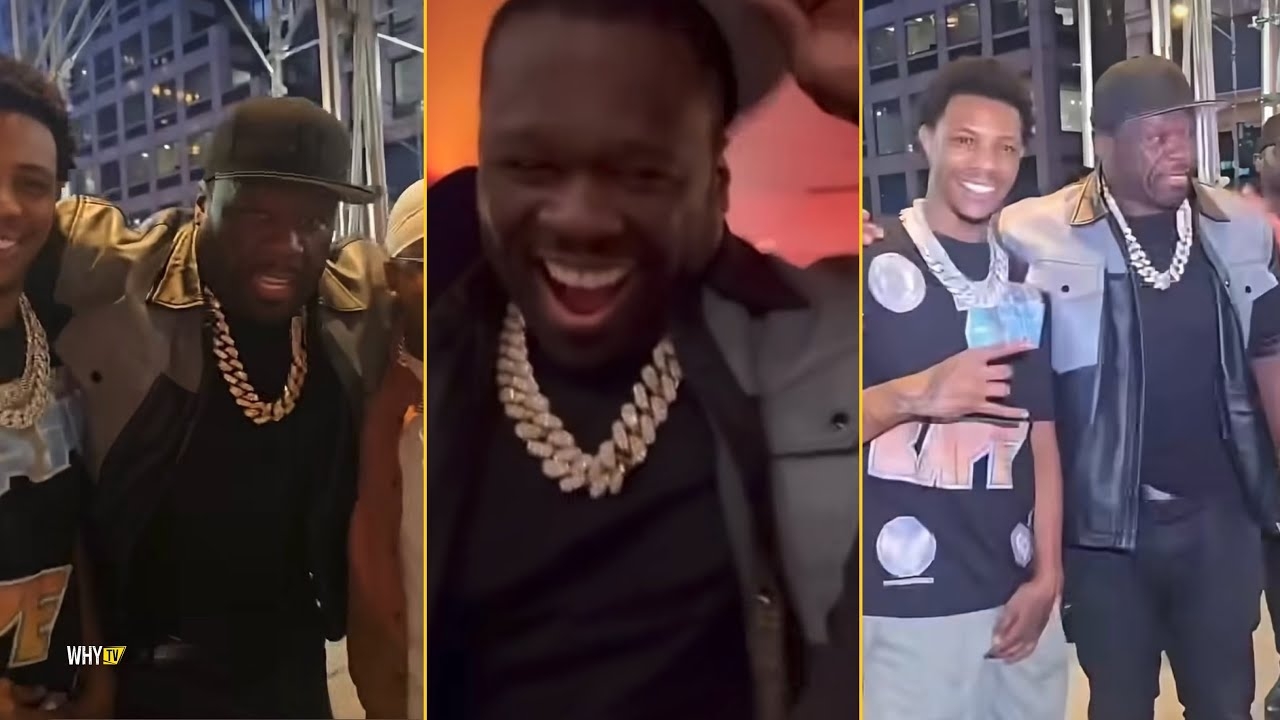 50 Cent Linked Up With Dj Self, A Boogie And G-Unit In Hotel After Shooting New Music Video