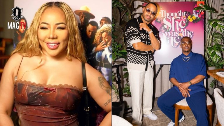 T.I. & Wife Tiny Fly To Miami To Celebrate The Release Of His New Film Wit Terrence J! 
