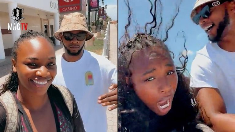"I'm Scared" Papoose & Claressa Shields Try Speedboating In Aruba & Things Go Left! 