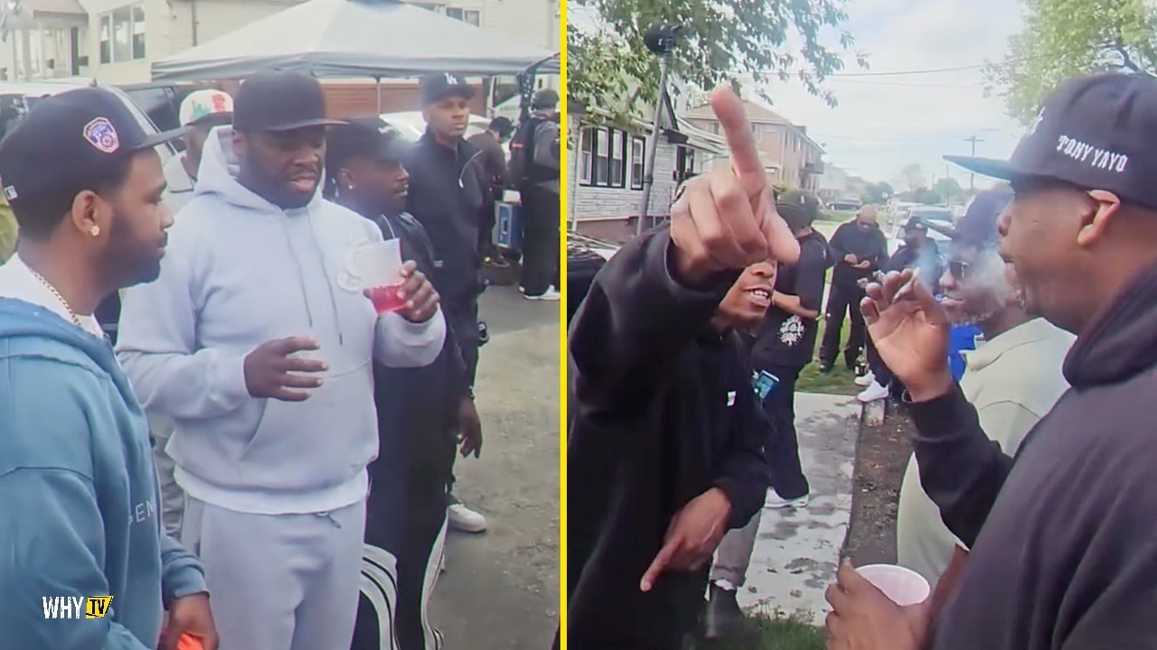 50 Cent And Tony Yayo Pulled Up To Their Hood Southside Jamaica, Queens 'We Outside!'