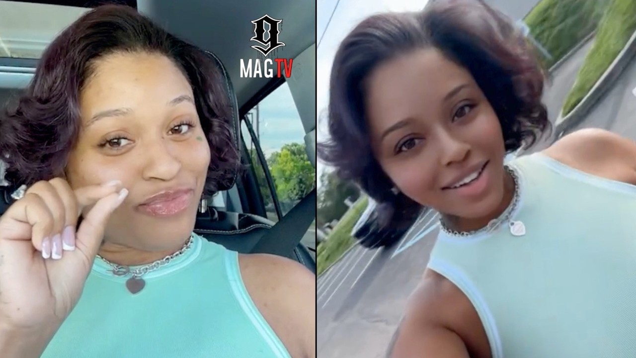 Lil Durk's "BM" Travonna Looks Tea Rocking Her Natural Hair!