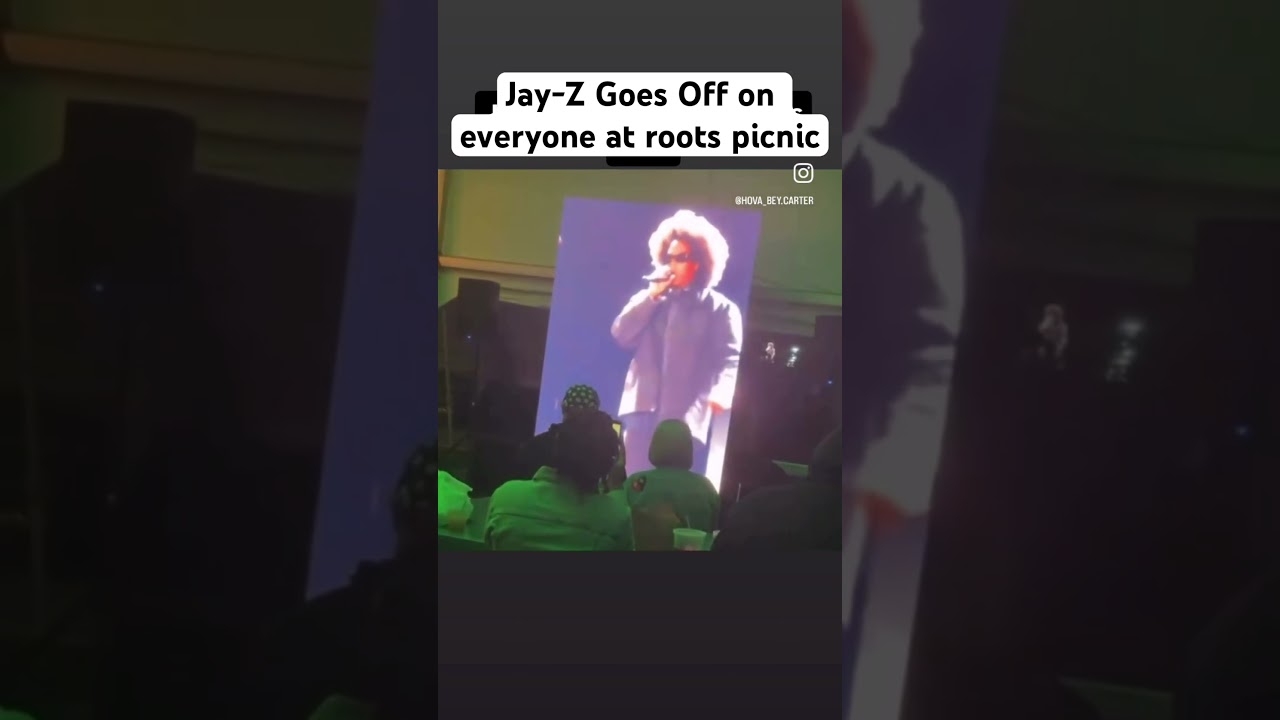 Jay-Z Goes HAM His Haters at the roots picnic #jayz #rootspicnic