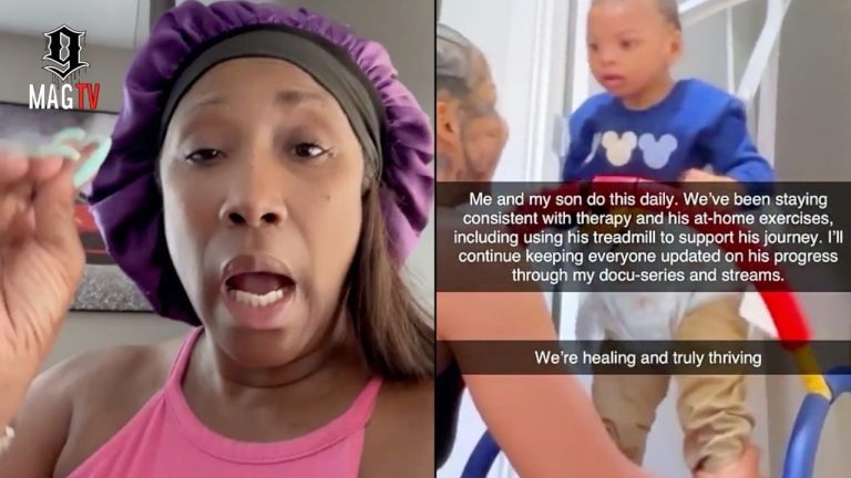"Gotta Fix The Feet" Blueface Mom Karlissa Spazzes After Chrisean Post Junior In A Bungy Swing! 