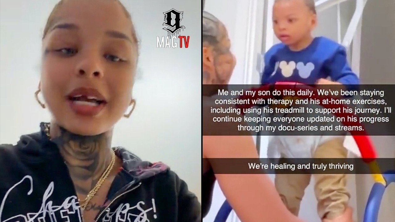 Chrisean Rock Clears Troll Who Claim She Does NOT Work With Son Junior!