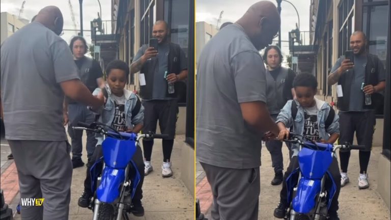 DMXs Son Little Exodus Linked Up With Ruff Ryders In Yonkers To Study Riding The Byke With Them