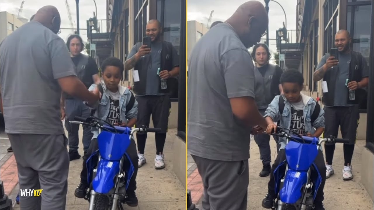 DMXs Son Little Exodus Linked Up With Ruff Ryders In Yonkers To Study Riding The Byke With Them