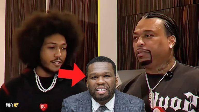 Lil Meech Got Mad After Been Asked About The 50 Cent Beef With His Dad 'What Beef? We Ain't Rappers'