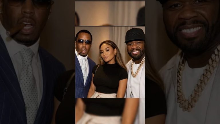 Diddy, 50 Cent and Daphne Joy 