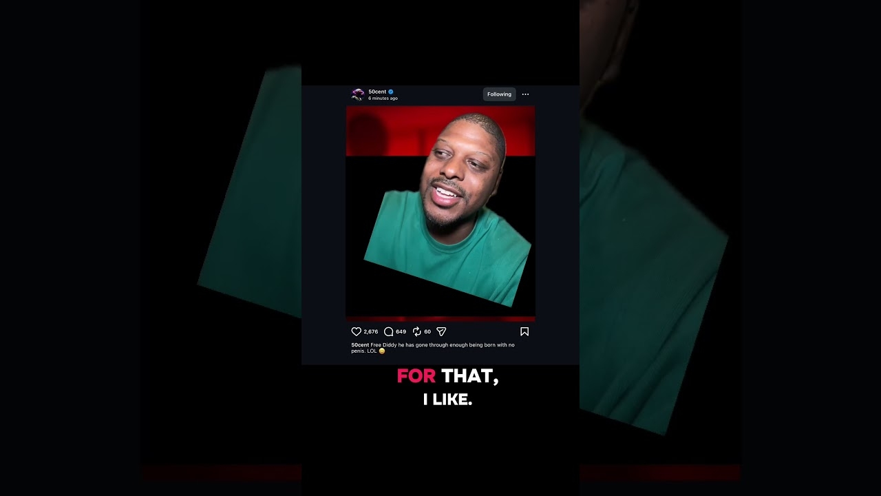 50 cent responds to Diddy leak