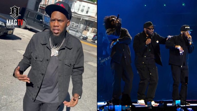 Freeway Reunites Wit Jay-Z & Beanie Sigel At The Roots Picnic! 