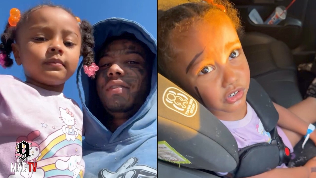 "Gentle Parenting" Blueface Responds To Backlash After Daughter PinkFace Showed Out!