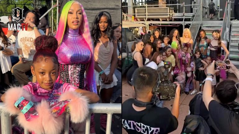 Cardi B Takes Daughter Kulture To The Katseye Concert! 
