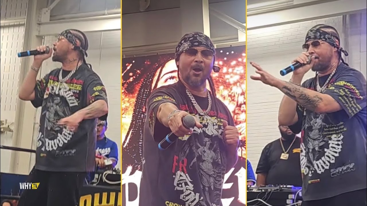 Bizzy Bone Performs His Classic Songs At Low Rider Festival 2026