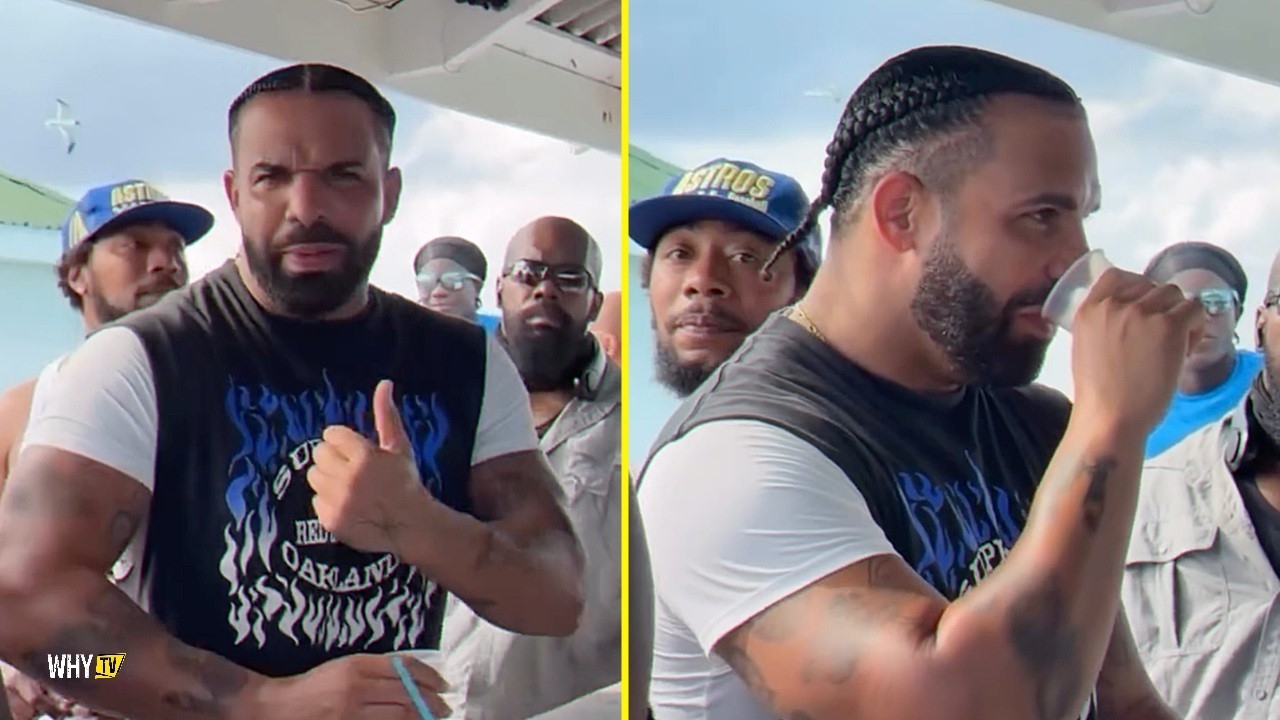 Drake Living His Best Life In Turks And Caicos After His Album 'Iceman' Goes Platinum