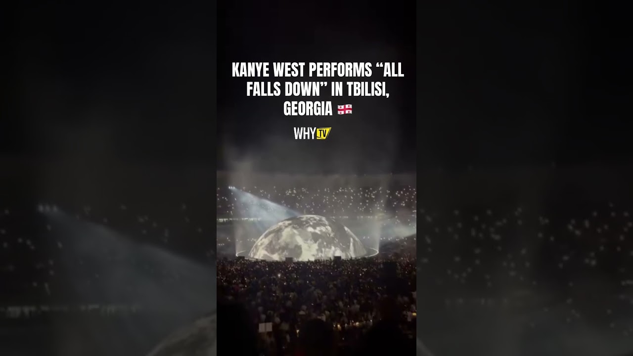 #KanyeWest Performs #AllFallsDown In Tbilisi, Georgia  #whytv #ye