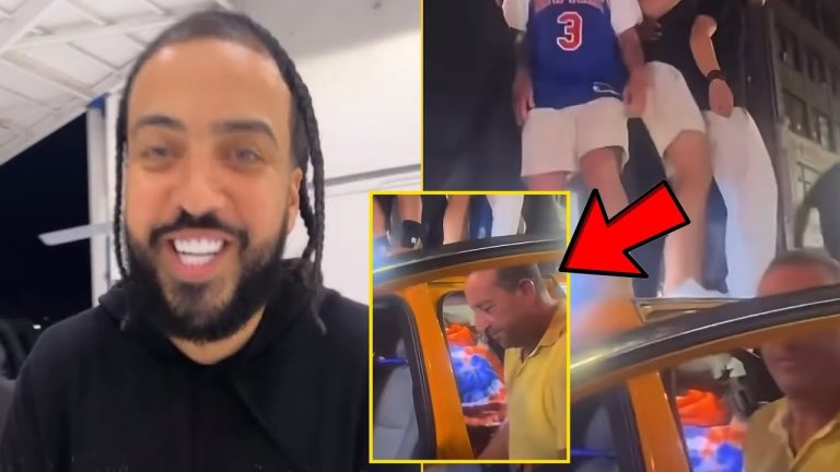 French Montana Says He Wants To Help NY Taxi Driver After Knicks Fans Destroyed His Car Last Night