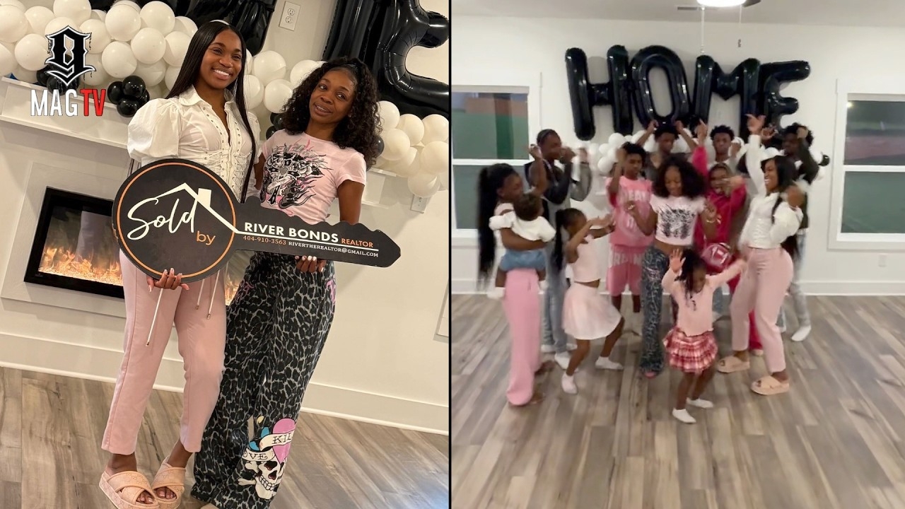 Bunna B Surprises Her Mom With A $500K New Construction Home!