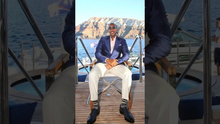 Ludacris Enjoying Life In Greece 