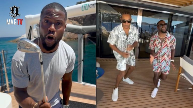 "It's On" Kevin Hart Calls Out Lebron James & Usher During Vacation Wit Ludacris! 