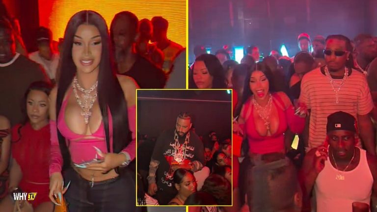 Cardi B, Quavo And French Montana Celebrating Knicks Winning In NY Club 'We Made A History!'