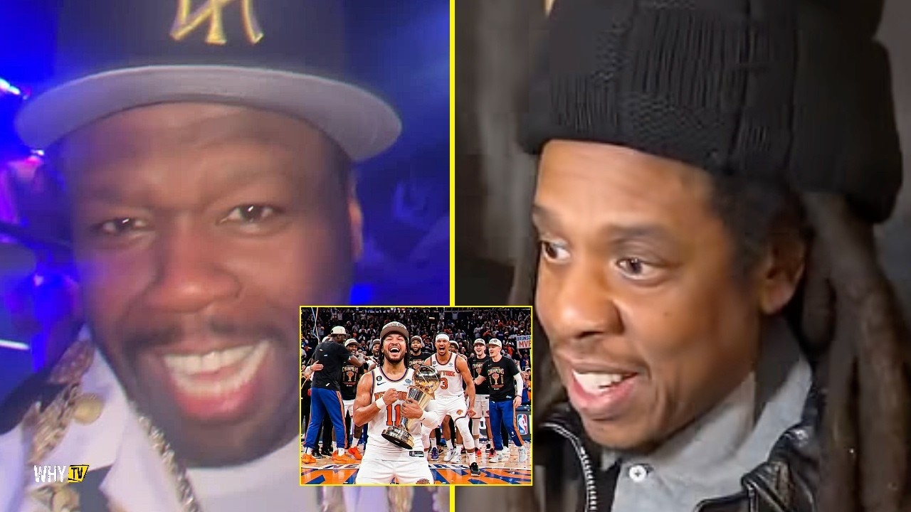 50 Cent And Jay-Z React To New York Knicks Win NBA Championship For First Time In Over 50 Years
