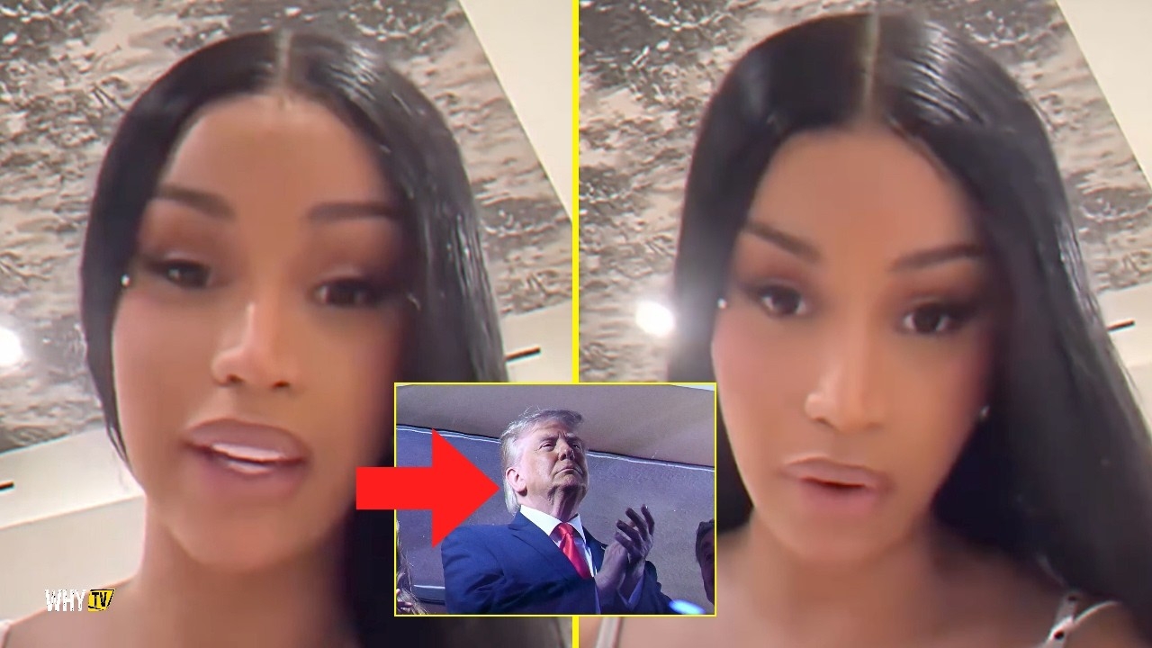 Cardi B Says Donald Trump Brought Dark Energy To NBA Finals Game 3 'Trump Is Reason Why They Lost'