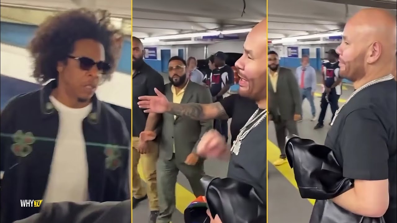 Fat Joe Reunited With Jay Z After The Knicks Game The Roc Nation In The Building