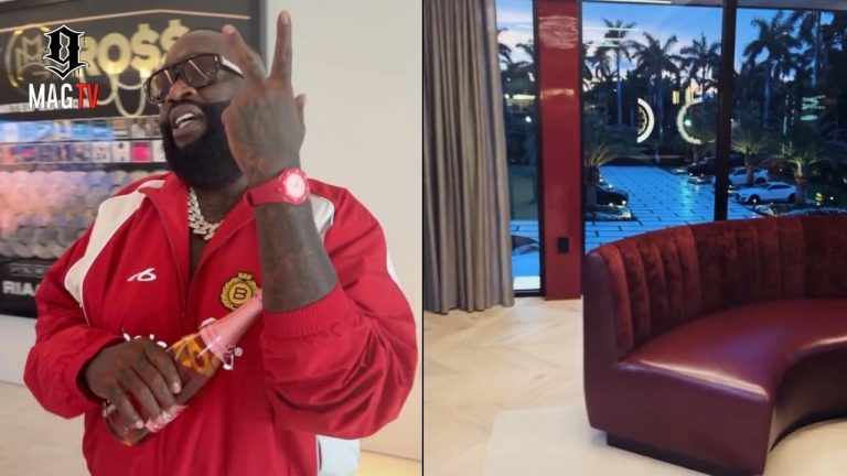 Rick Ross Shows Off His Gambling Room At His $60M Star Island Mansion! 