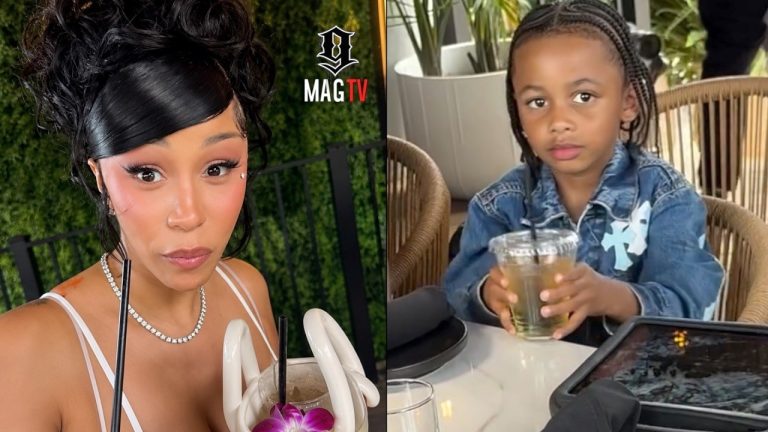 Cardi B Takes Son Wave Out For Lunch After His Pre K-Graduation! 